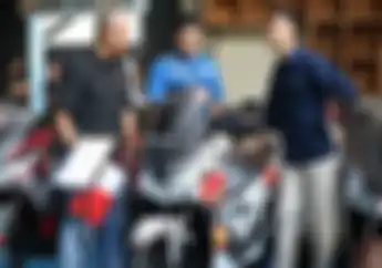 Simak Foto-foto Serunya Sesi Penjurian Customaxi Yamaha 2018 Kota Makassar