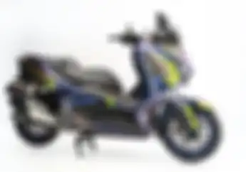 Cuma di Customaxi Makassar, Ada Yamaha XMAX Dengan Laburan Grafis Keren Begini