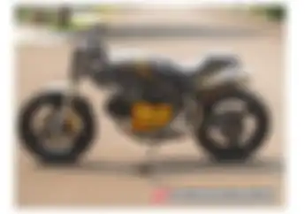 Kombinasi Café Racer, Flat Track dan Scrambler