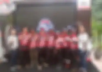 Tim Jelajah Tangguh Corsa Tiba di Bandung