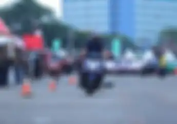 Parade Test Ride IIMS,  Bisa Sharing Bareng Tester MOTOR Plus