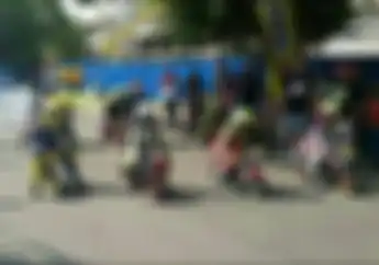 Begini Nih Kalau Anak Eks Pembalap Nasional Balapan MiniGP   