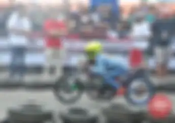 Modifikasi Kawasaki Ninja 150R untuk Drag Bike Bisa Tembus 6,9 Detik Kelas FFA
