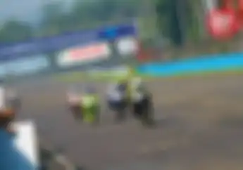Rafid Topan Tercepat di Sesi Kualifikasi Kejurnas Sport 150 cc