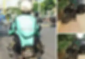 Pak Tua Rider Ojek Online Ini Diburu Anggota Klub RX-King SeNusantara