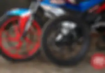 Dua Keuntungan Aplikasi Pelek Suzuki Satria F-150 di Honda Sonic 150R  