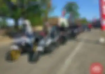 Bikers Honda CB150R Streetfire Riding Bareng dalam Turing Wisata Bahari