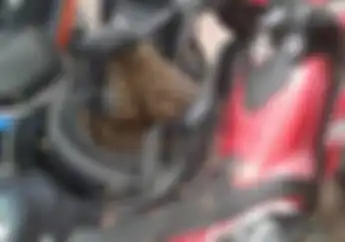Hati-Hati Menaruh Helm Saat Parkir, Nanti Bisa Begini Loh!
