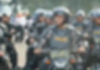 Satgas Bermotor Antisipasi Kejahatan Saat Lebaran 2017