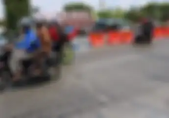 H-4 Pengendara Motor Mulai Padati Brebes