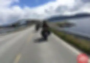 Honda Adventure Roads 2017 Etape 2, Fosnavag-Trondheim