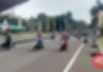 Matic Race Cimahi Ramai di Serbu Pembalap
