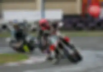 Wow Ada Juara Nasional Supermoto Perancis di Kejurnas Supermoto.