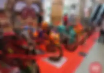 Ratusan Motor Modif Ikut Honda Modif Contest di Mall SKA Pekanbaru