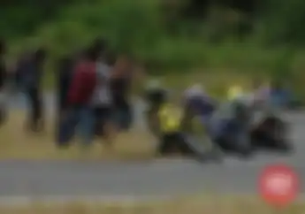 Bahaya, Penonton Masuk Sirkuit Permanen di Motorprix Kalimantan