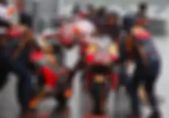 Modal Sticker Marc Marquez Jadi Raja Flag to Flag di MotoGP