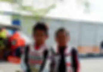 Akhir Tahun Wawan Hermawan Ajak Anak Balap Resmi