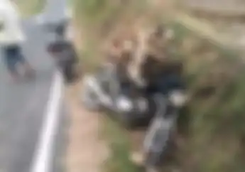 Bikers Ini Kelelahan Saat Berkendara, Akibatnya...