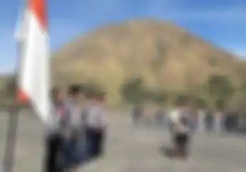 Gathering Orijingan Sekaligus Upacara Bendera di Bromo 