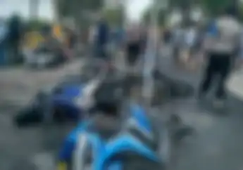 Puluhan Motor Rusak Berat Akibat Demo Karyawan Freeport