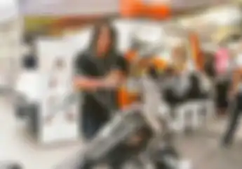 Agung Hercules Ramaikan Jakarta Motogarage 2017