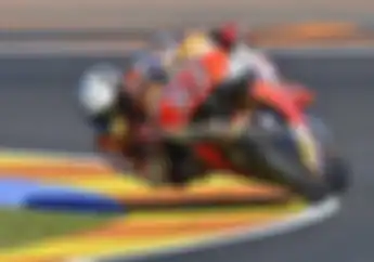Marc Marquez Geser Jorge Lorenzo di Latihan Bebas Keempat MotoGP Valencia