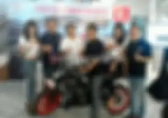 AHM Launching Striping Baru di Final Battle Sonic