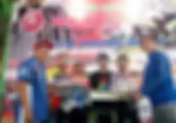 Asep Robot Dan M. Diba Juara Umum Di Drag Bike Cimahi
