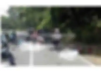 Kecelakaan Motor Mengerikan Dua Bikers Adu Kambing
