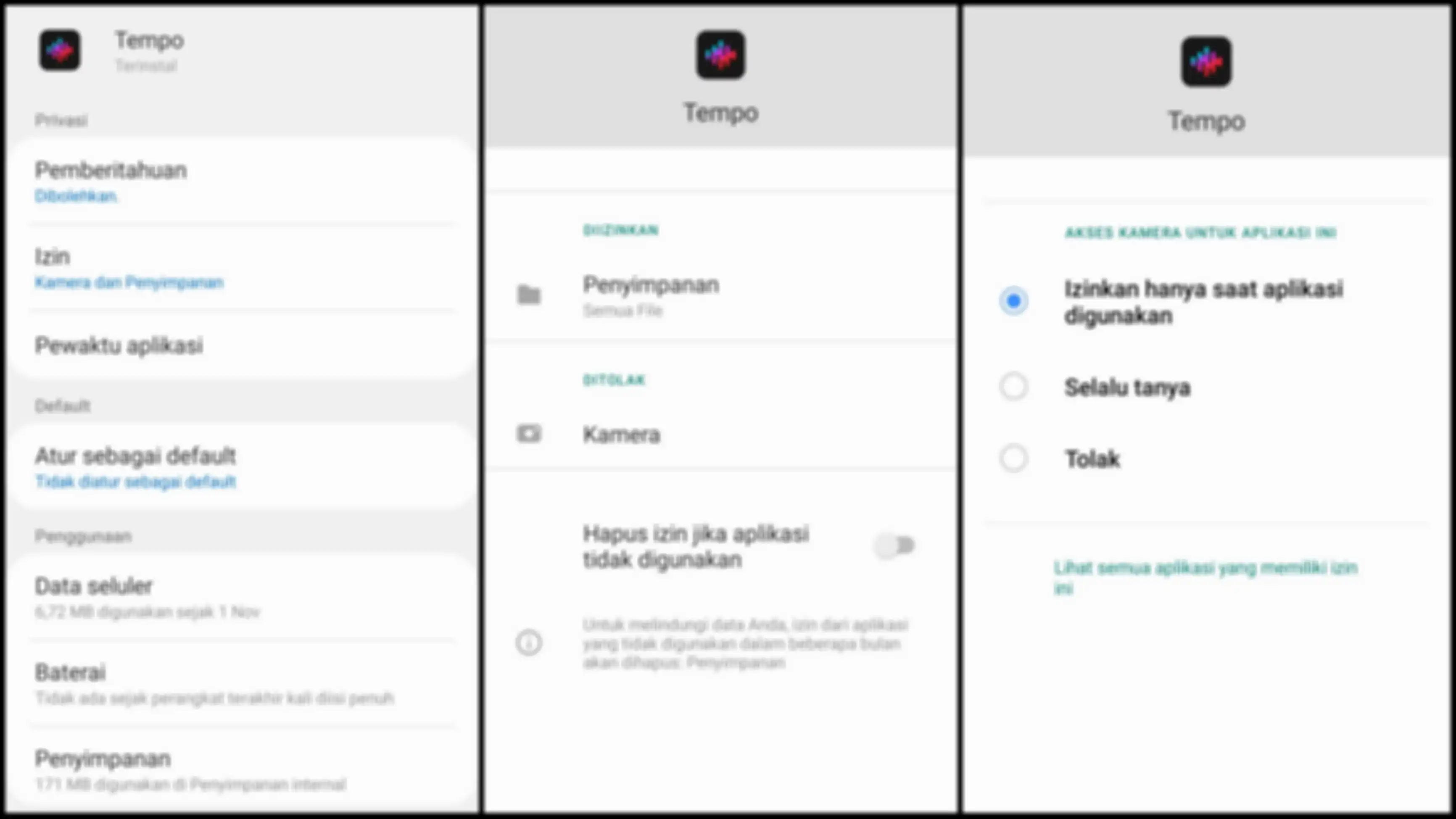 Cara mengatasi aplikasi Tempo error tidak bisa upload foto.