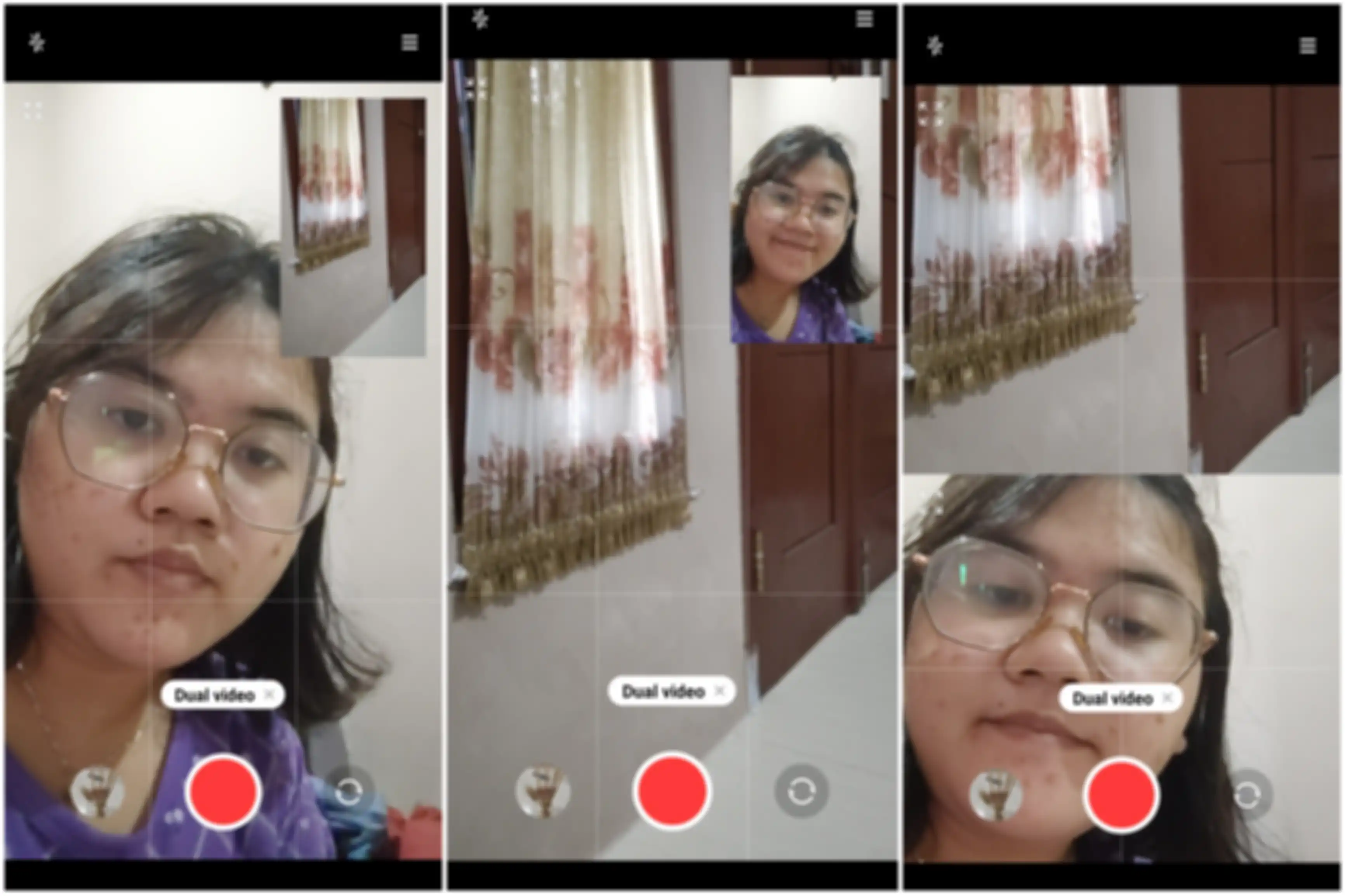 Fitur dual view video di kamera POCO X3 NFC
