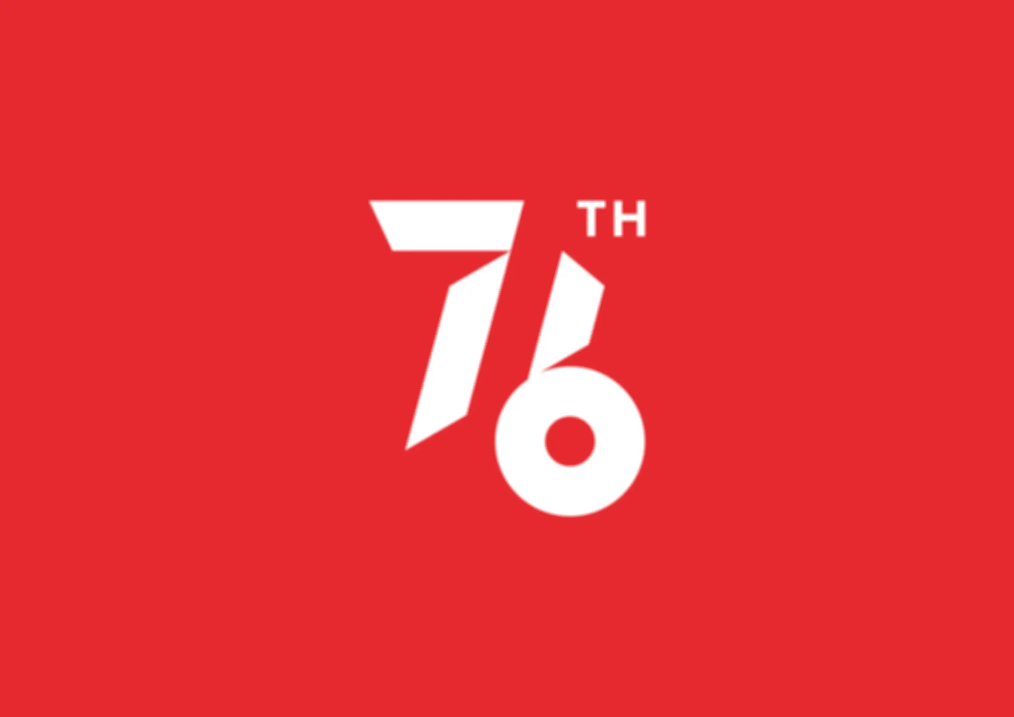 Logo HUT RI 2021 tanpa tagline