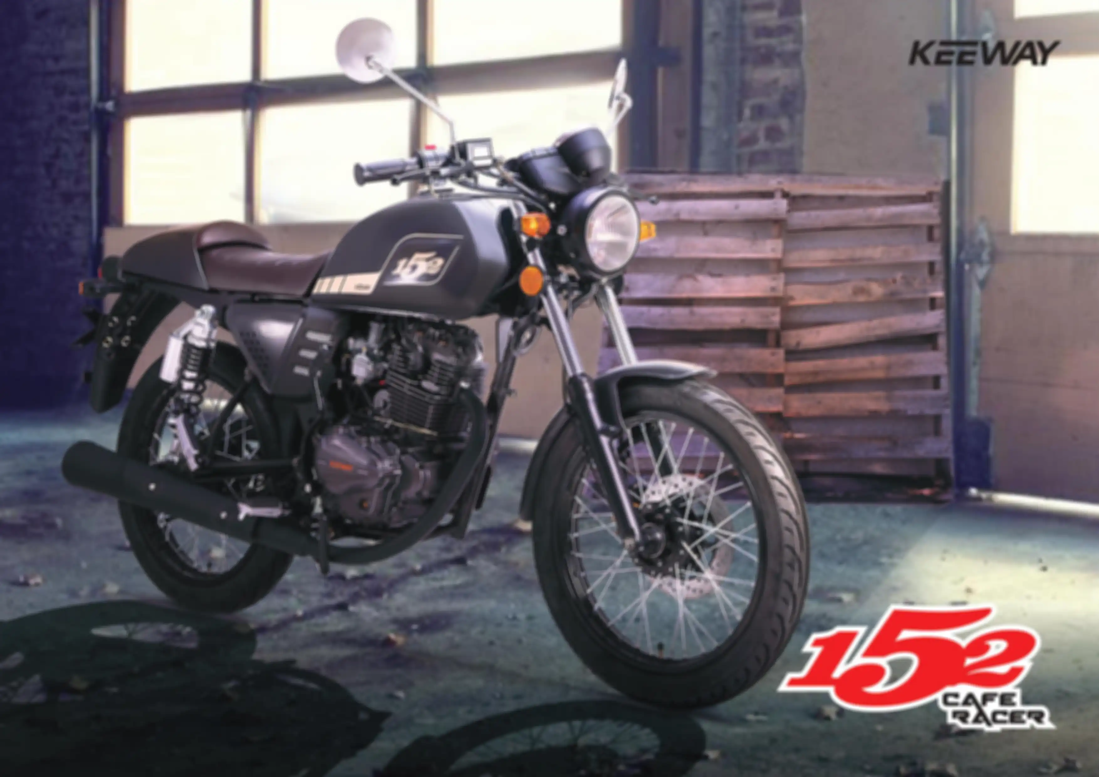 Keeway Cafe Racer 152 2022 meluncur di Malaysia.