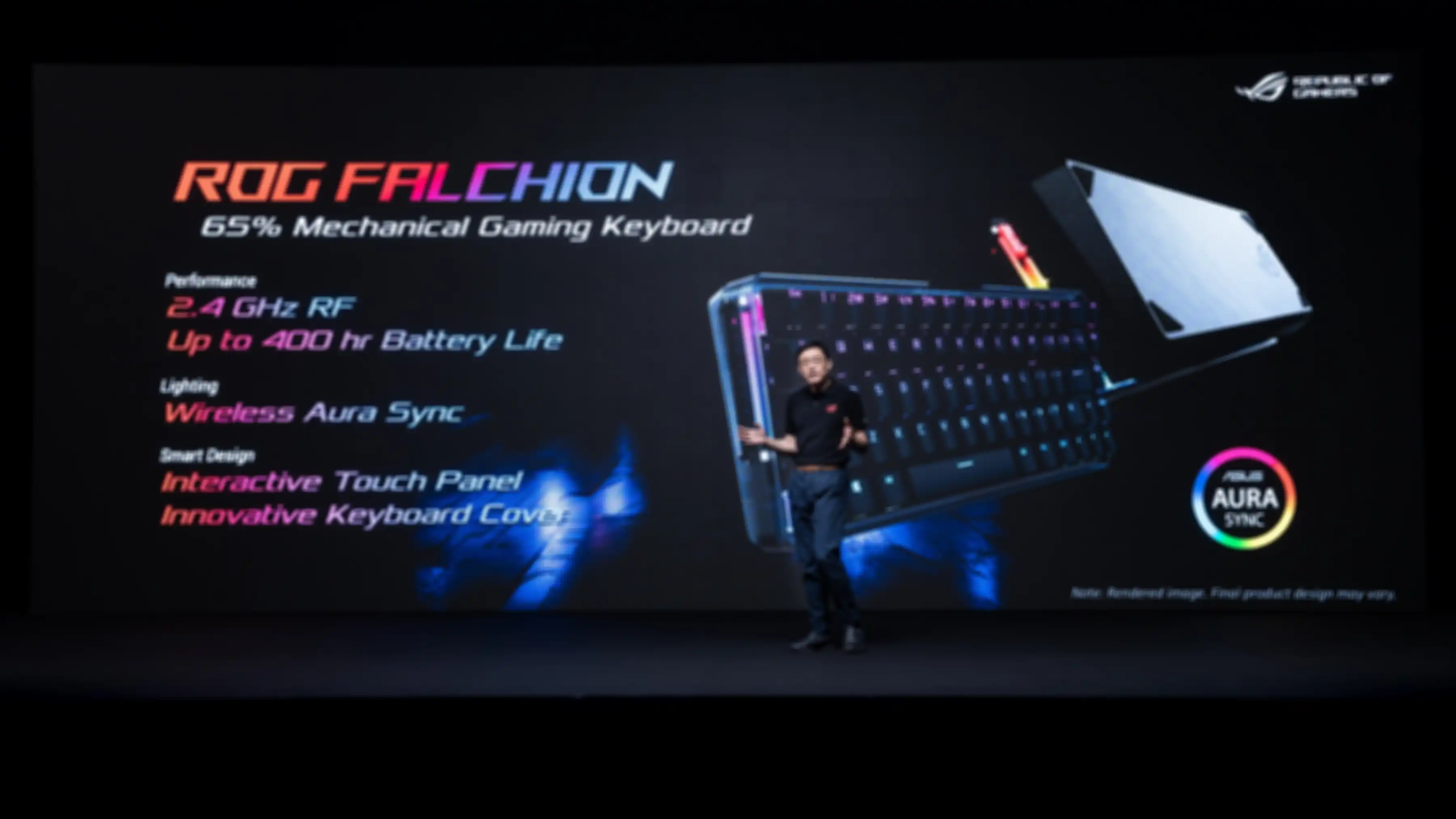 Keyboard mekanik ROG Falchion