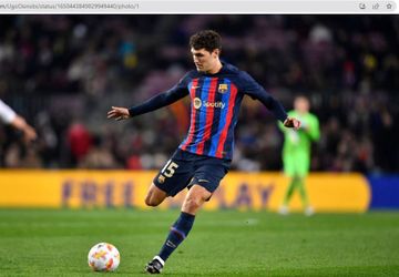Bek tengah Barcelona, Andreas Christensen.