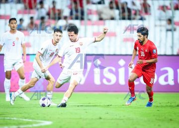 Penampilan Thom Haye saat laga Bahrain Vs Timnas Indonesia di Stadion Nasional Bahrain, Riffa, Bahrain pada Kamis (10/10/2024).