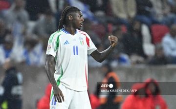 Penyerang timnas Italia berdarah Pantai Gading, Moise Kean, salah satu pemain keturunan yang memperkuat Gli Azzurri saat ini.