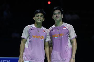 Pasangan ganda putra Indonesia, Muhammad Shohibul Fikri/Daniel Marthin, menjadi wakil terakhir yang lolos ke final Swiss Open 2025.