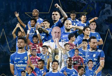 Persib Bandung resmi menjadi juara Liga 1 2024-2025.