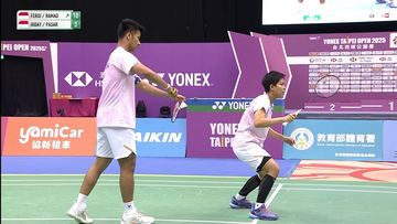 Dejan/Fadia kehilangan momentum setelah unggul duluan.