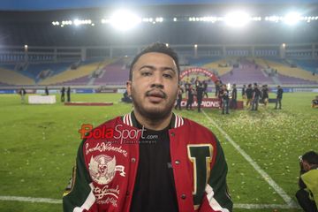 Anggota Komite Eksekutif, Muhammad, saat memberikan keterangan kepada awak media di Stadion Manahan, Solo, Jawa Tengah, Selasa (27/5/2025).