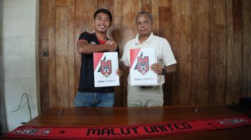 Rekrutan baru Malut United, Riyan Ardiansyah yang didatangkan dari PSIS Semarang.