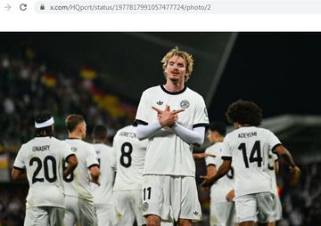 Timnas Jerman menang minimalis 1-0 atas Irlandia Utara berkat gol tunggal Nick Woltemade, Selasa (14/10/2025) dini hari WIB.