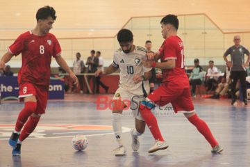 Suasana pertandingan Timnas Futsal Afganistan vs Timnas Futsal Arab Saudi Di Stadion International Veldrome, Jakarta, Rabu (28/1/2026). 