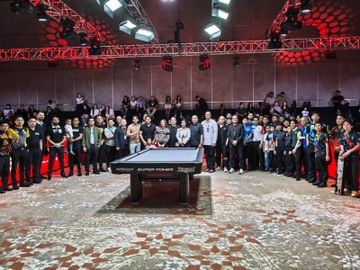 Diikuti ratusan peserta dari puluhan negara, turnamen biliar Carabao International Open 2026 mengukir rekor MURI.