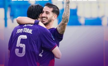 Persik vs PSIM Yogyakarta pada laga pekan ke-21 Super League 2025-2026, di Stadion Joko Samudro, Gresik, Jawa Timur, pada Jumat (13/2/2026).