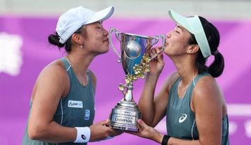 (Ki-ka) Janice Tjen dan Aldila Sutjiadi kembali berpasangan pada ajang Charleston Open 2026.
