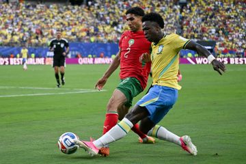 Duel Timnas Brasil vs Maroko berakhir imbang dalam laga pertama mereka di Grup C Piala Dunia 2026 yang dimainkan di MetLife Stadium, East Rutherford (13/6/2026).