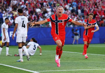 Erling Haaland berpotensi melawan Lionel Messi dkk di semifinal Piala Dunia 2026.