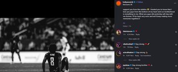Unggahan gelandang Kanada, Ismael Kone, yang mengalami cedera patah kaki mendapat simpat dari berbagai pihak tak terkecuali kapten Timnas Indonesia, Jay Idzes.